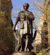 Edwin Booth Statue in Grammercy Park-Photo-B&W-Resized.jpg (229510 bytes)