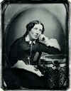 Harriet Beecher Stowe-Photo with frame-B&W-Resized.jpg (107782 bytes)