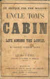 Uncle Tom's Cabin 1853 Paperback edition cover22.jpg (48859 bytes)